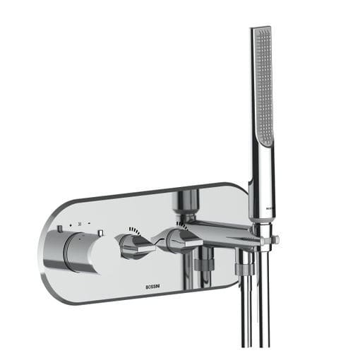Valvola termostatica meccanica - Z00618 + Z00135 - BOSSINI - manuale / per doccia / a 2 vie