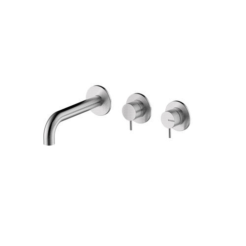 Miscelatore per vasca - INZ213 + INZ211 - BOSSINI - da incasso / da parete / in acciaio inossidabile 316L