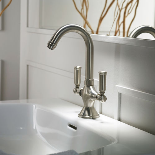 Miscelatore doppio comando per lavabo - Z001301 - BOSSINI - da appoggio / in ottone cromato / in nichel
