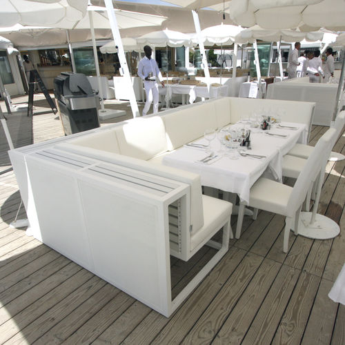 Divano modulare - BRAZILIA - Serenite Luxury Monaco - d'angolo / contemporaneo / da esterno