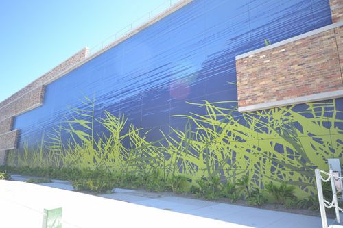 Rivestimento di facciata in pannelli - SYDNEY WATER BROOKVALE - Vitragroup - in fibrocemento / con motivo stampato