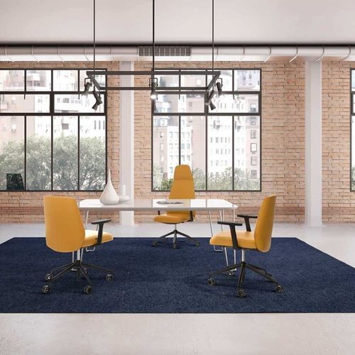 Poltrona direzionale contemporaneo - BEETLE - Moschella Sedute Srl - in pelle / in acciaio / con poggiatesta