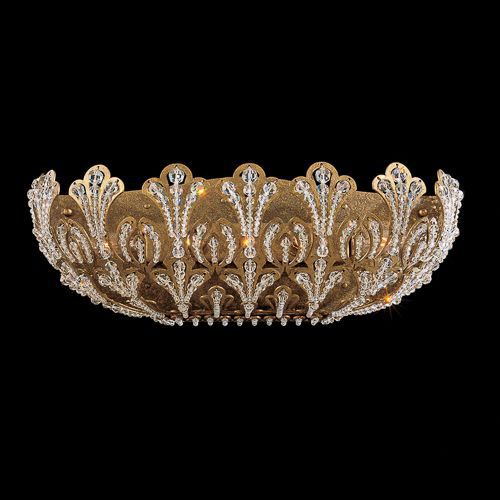 Applique classica - RIVENDELL - Schonbek - da interno / in ferro / in cristallo Swarovski®