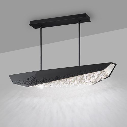 Lampada a sospensione - GLYPH - Schonbek - in cristallo Swarovski® / contemporanea / con cavo