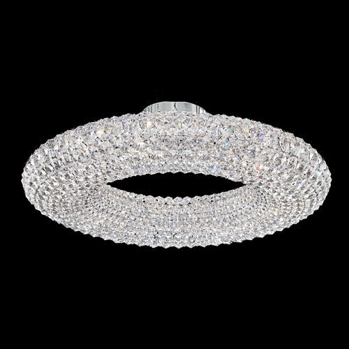 Plafoniera contemporanea - CASSINI - Schonbek - rotonda / in cristallo Swarovski® / a incandescenza