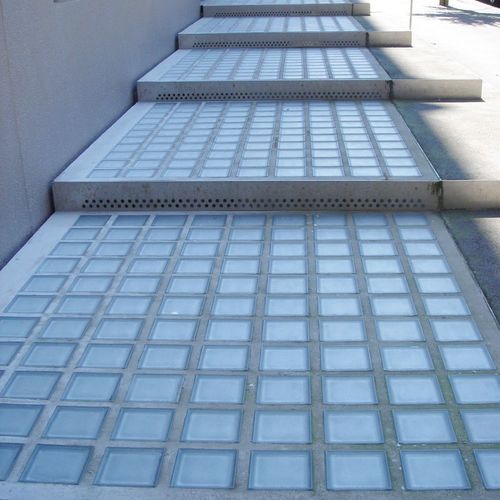 Pavé in vetro - 60078 - LA ROCHERE - da interno / da esterno / per ingresso