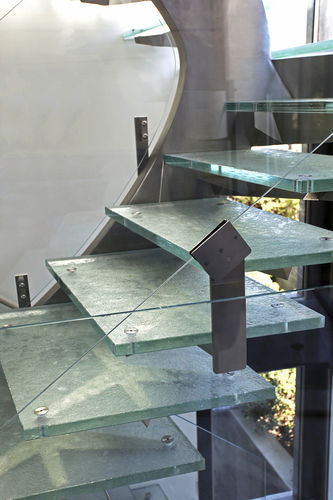 Gradino in vetro - GLASS STAIRS - ThinkGlass