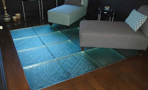 Pannello in vetro decorato - THE FINAL TOUCH - ThinkGlass - traslucido / per solaio / ad alta resistenza
