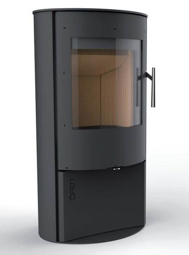Stufa a legna - OFEN 11 - LORFLAM Novadev - 7 kW / contemporanea / in acciaio
