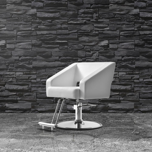Poltrona da parrucchiere in poliuretano - JAPANESE - Taiwan Proud Chairs - con poggiapiedi / con pompa idraulica / contract