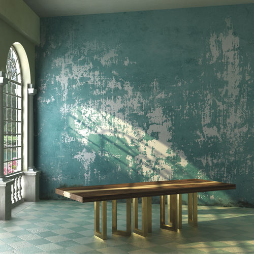 Tavolo da pranzo in noce - IL PEZZO 6 - Il Pezzo Mancante - contemporaneo / in wengé / in legno massiccio