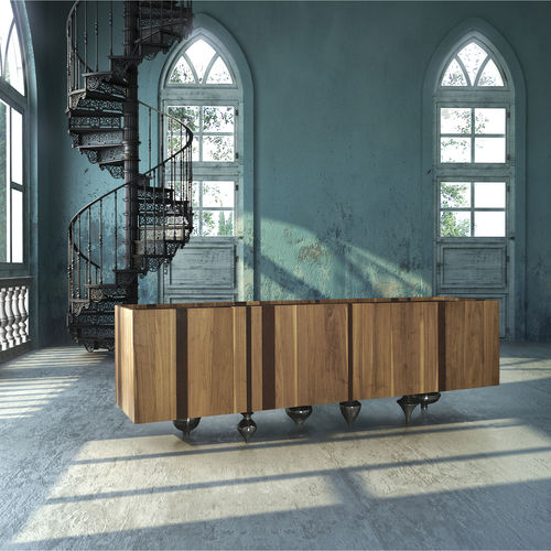 Credenza classica - IL PEZZO 1 - Il Pezzo Mancante - in legno massiccio / in frassino / in noce americano