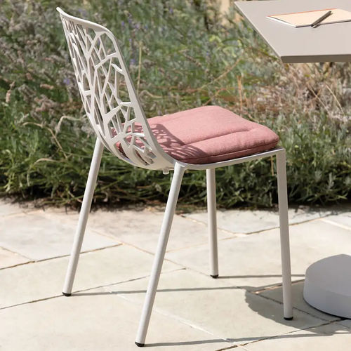 Sedia da giardino contemporanea - FOREST - FAST SPA - da esterno / in alluminio verniciato / con supporto in alluminio dipinto