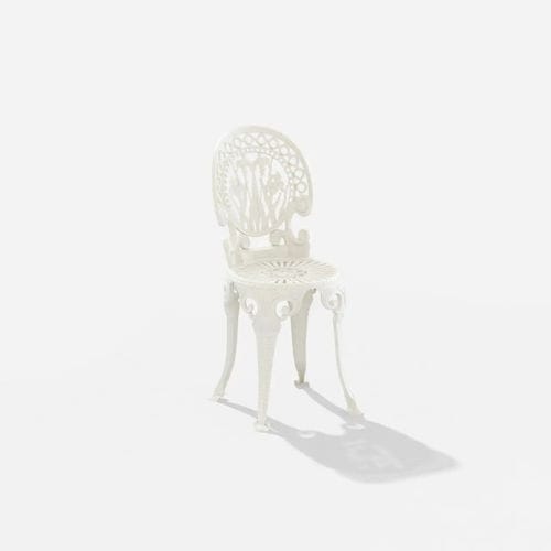 Sedia da giardino classica - Narcisi - Omnia Selection - FAST SPA - in alluminio verniciato / con supporto in alluminio dipinto / con 4 gambe