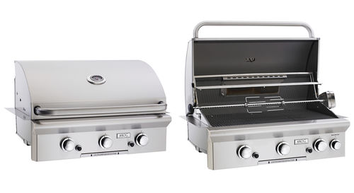 Barbecue a gas - AOG 30 - AOG - American Outdoor Grill - da incasso / in acciaio inossidabile