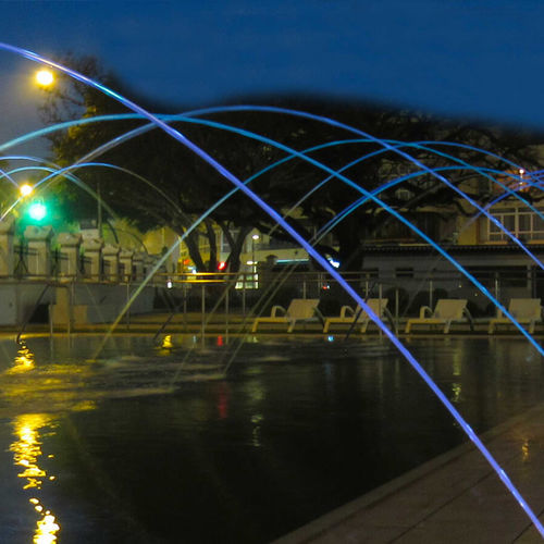 Getto per fontana per spazio pubblico - LAMINAR - Lumiartecnia Internacional - per parco acquatico / a pavimento / da incasso