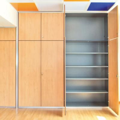 Armadio classificatore alto - DINOR - da parete / in legno / con sportello battente