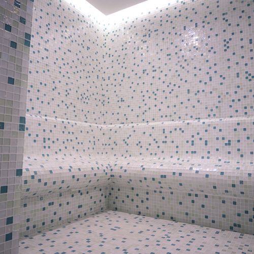 Bagno di vapore turco - Juno Relax - Juno SPA Design & Manufacture - con doccia integrata / piastrellato / con sistema audio