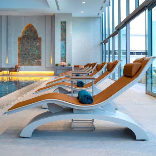 Letto di rilassamento contract - Juno SPA Design & Manufacture