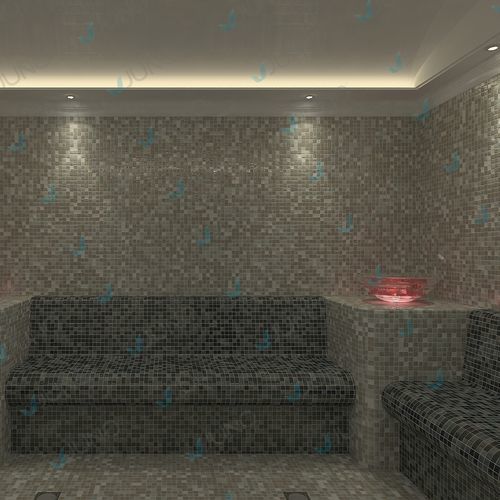 Bagno di vapore turco - Juno SPA Design & Manufacture - con doccia integrata / con sale per haloterapia