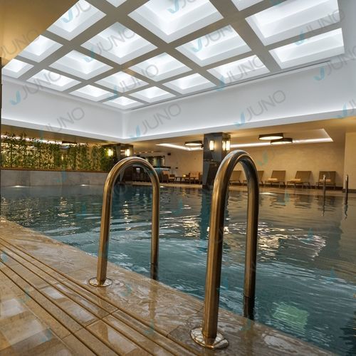 Controsoffitto per piscina - Juno SPA Design & Manufacture - in fibra di vetro / in pannelli / indoor