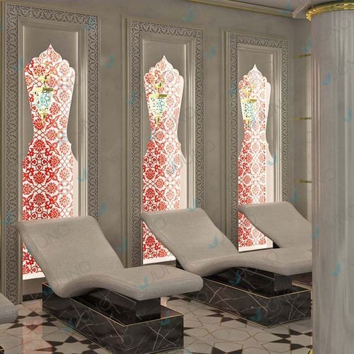 Letto di rilassamento professionale - Juno SPA Design & Manufacture - contract / con schienale riscaldante