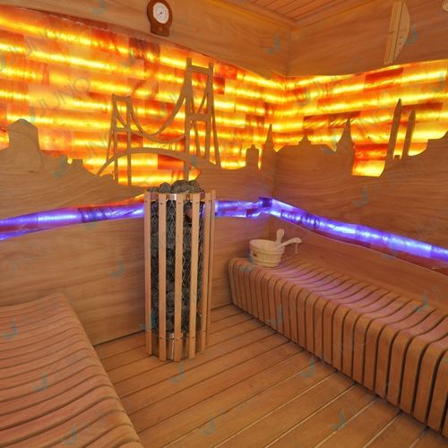 Stufa per sauna a legna - Juno SPA Design & Manufacture - da appoggio / d'angolo / in metallo