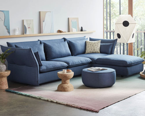 Divano modulare - MARIPOSA - vitra - d'angolo / contemporaneo / in tessuto