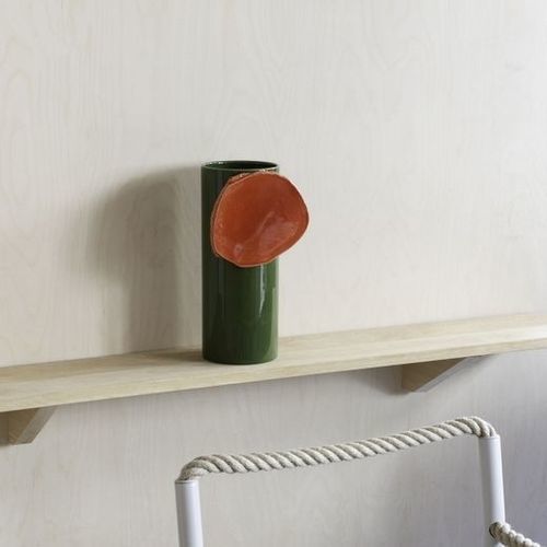Vaso contemporaneo - DISQUE - vitra - in laterizio / da tavolo / di Ronan & Erwan Bouroullec