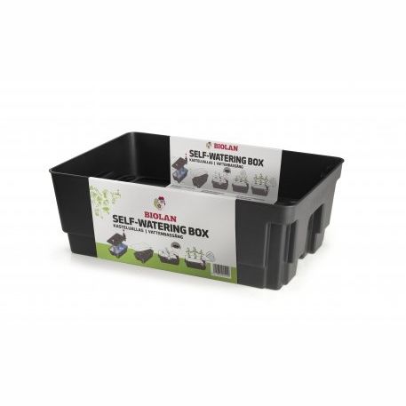 Fioriera per orto in plastica - SELF-WATERING BOX - BIOLAN - da interno / da esterno / per uso residenziale