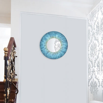 Specchio a muro - MIRROR OF THE SOUL - 22 22 EDITION DESIGN - contract / contemporaneo / rotondo