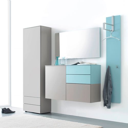 Mobile da ingresso contemporaneo - TED 3  - Sudbrock - a muro / in legno / con specchio