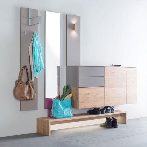 Mobile da ingresso contemporaneo - TED 2 - Sudbrock - a muro / in legno / con specchio