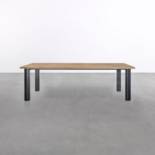 Tavolo contemporaneo - at_10 - Silvio Rohrmoser - in rovere / in legno massiccio / in noce