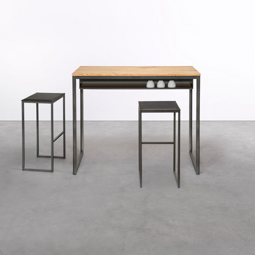 Consolle contemporanea - at_18 - Silvio Rohrmoser - in rovere / in legno massiccio / in legno oliato