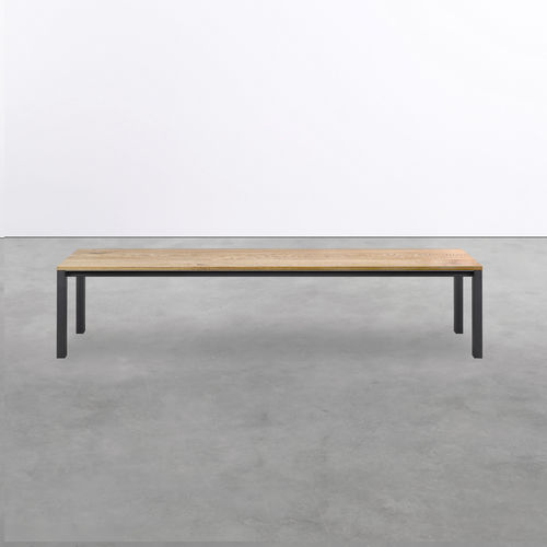 Panca contemporanea - on_10 - Silvio Rohrmoser - in rovere / in legno massiccio / in legno oliato