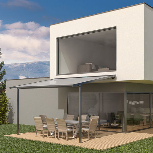 Tenda da sole verticale - ELEGANZA PROTECT - HELLA - a motore / manuale / contract