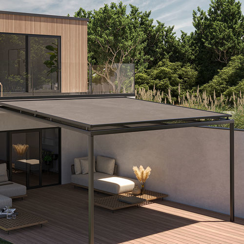 Tenda da sole verticale - SOLEYA - HELLA - a motore / contract / per terrazza