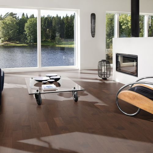 Parquet multistrato - SPIRIT UNITY : ORCHARD - Kahrs - in legno / in noce / verniciato