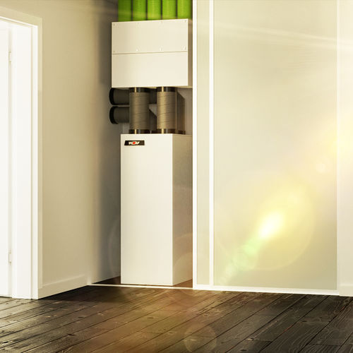 Unità di ventilazione centralizzato - CWL-T-300 - WOLF - residenziale / per casa / compatto