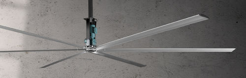 Ventilatore da soffitto professionale - AIRSPAN - MacroAir Technologies Inc. - industriale / in metallo / in plastica