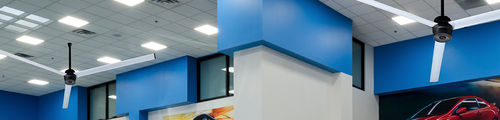 Ventilatore da soffitto professionale - AVD3 - MacroAir Technologies Inc. - in plastica