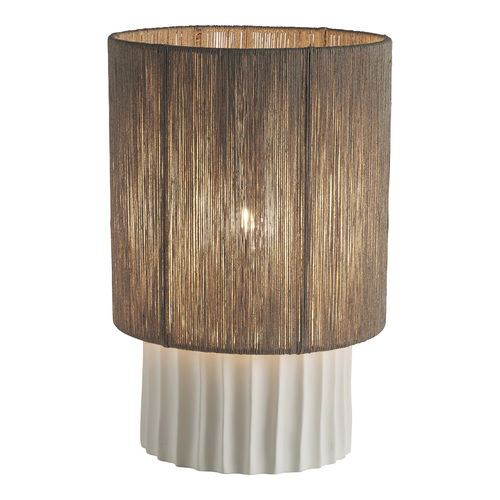 Lampada da tavolo - OLYMPE  - BLANC D'IVOIRE - in ferro / in ceramica / classica