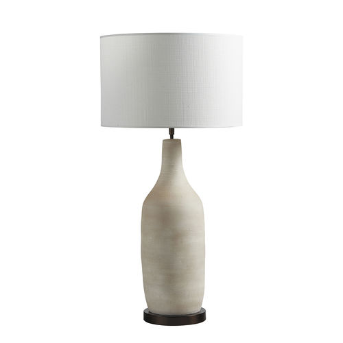 Lampada da tavolo - NOELLE - BLANC D'IVOIRE - in ferro / in terracotta / classica