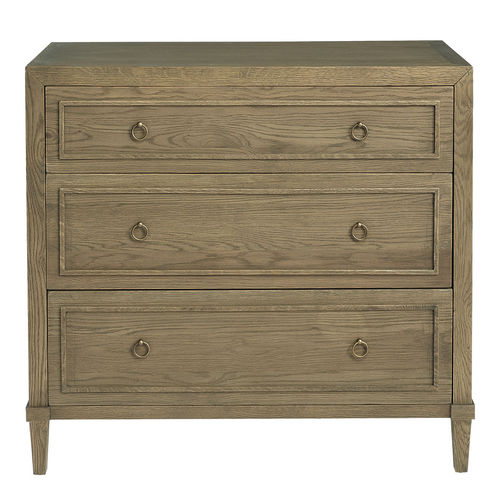 Cassettone classico - ARIANNE - BLANC D'IVOIRE - in rovere / in legno compensato / in rame