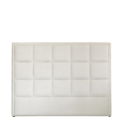 Testiera per letto matrimoniale - ISABELLE - BLANC D'IVOIRE - contemporanea / in cotone / in lino