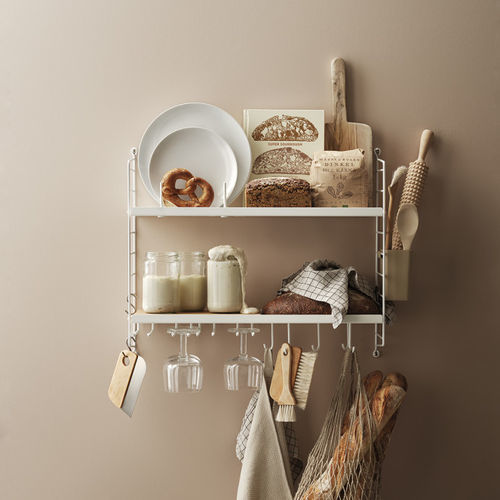 Mobile a scaffali da cucina - STRING FURNITURE - da bagno / per uso residenziale