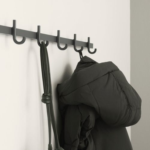Appendiabiti da parete contemporaneo - STRING FURNITURE - in alluminio termolaccato / multiplo