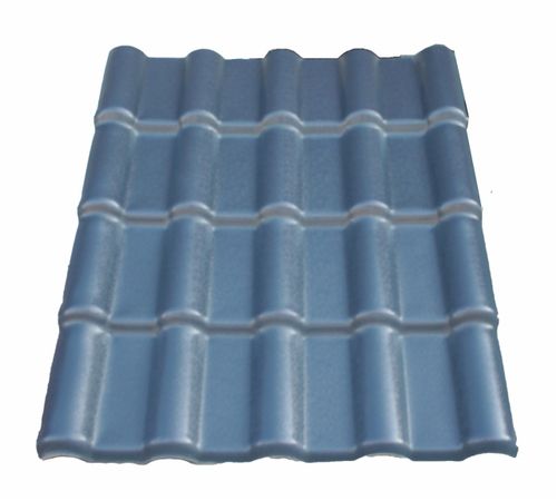 Tetto in resina - PMMA/PVC - JL720 GREY - Laizhou JIELI Industry Co.,LTD - aspetto tegola / ondulato