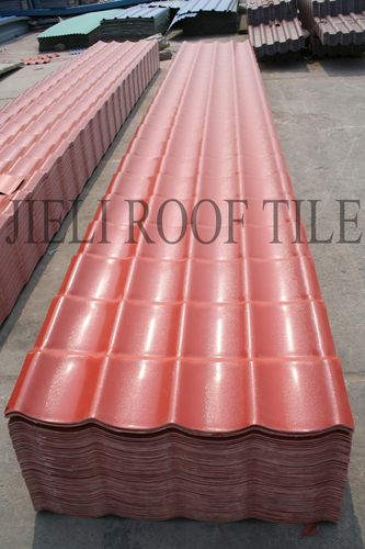 Tetto in resina - JIELI EUROPE DESIGN - Laizhou JIELI Industry Co.,LTD - aspetto tegola / ondulato